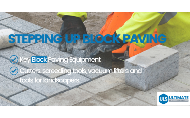 Stepping up the block paving game.