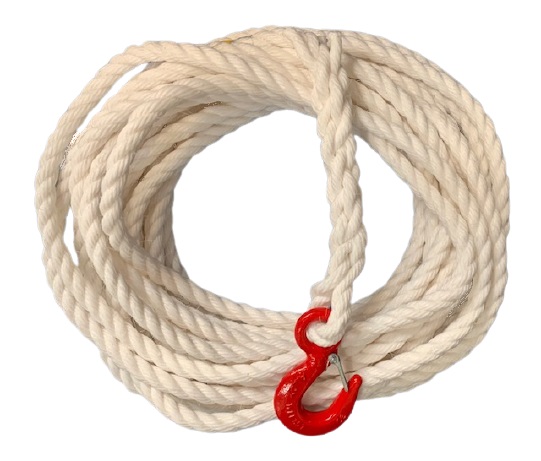 Gin Wheel Rope c/w Lifting Hook