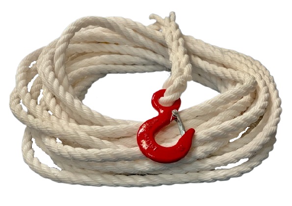 Gin Wheel Rope c/w Lifting Hook