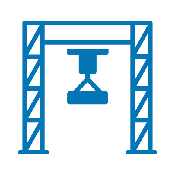 Free Standing Overhead Gantry Crane icon