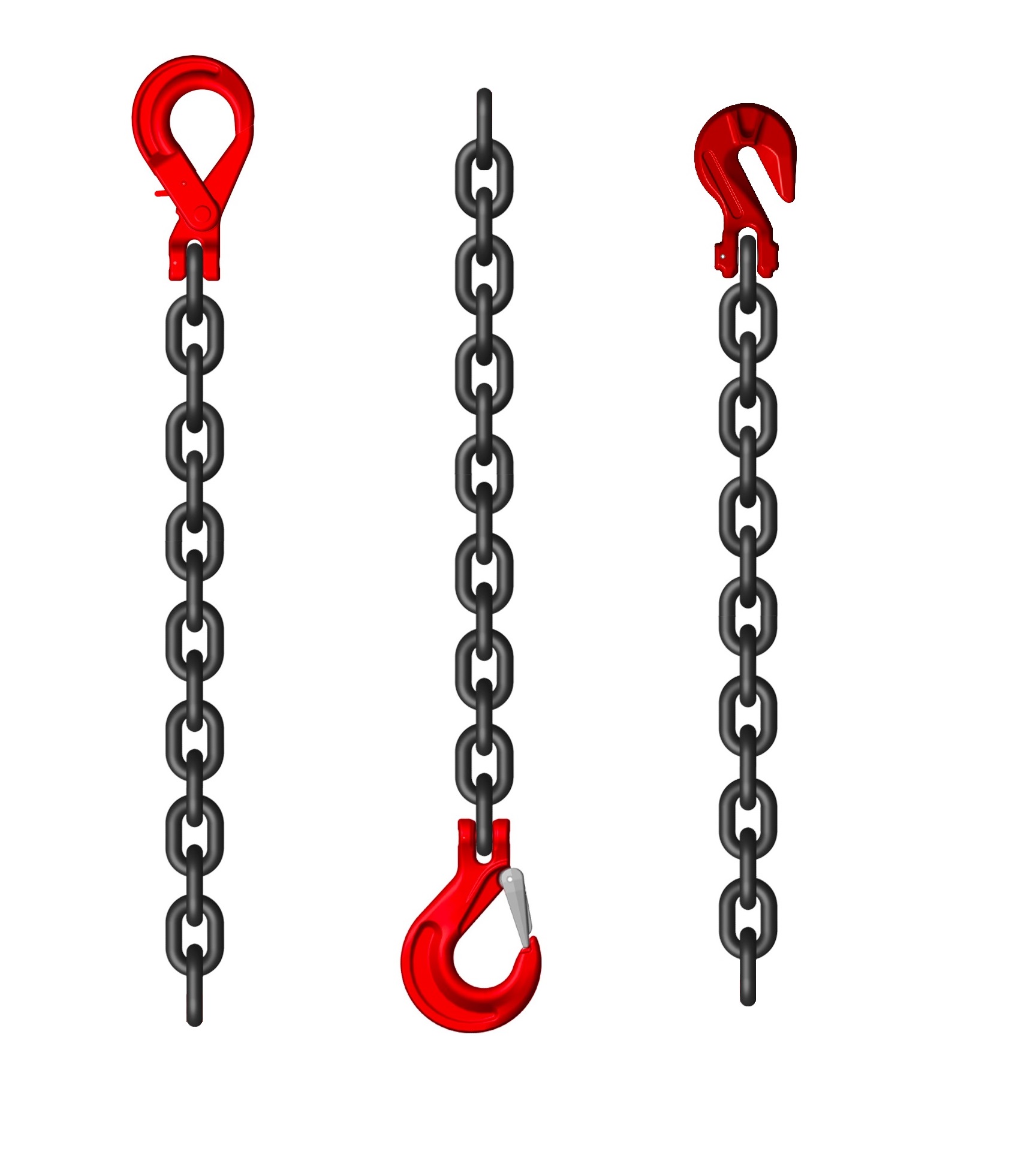 Lashing Chains with Hook Ends